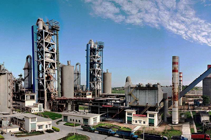 a cement plant for portland cement manufacturing