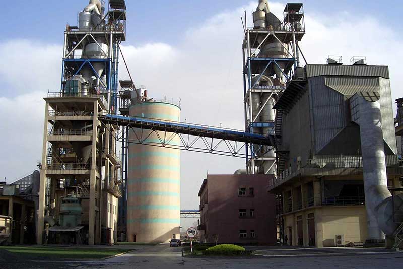 The cement plant that produces white cement